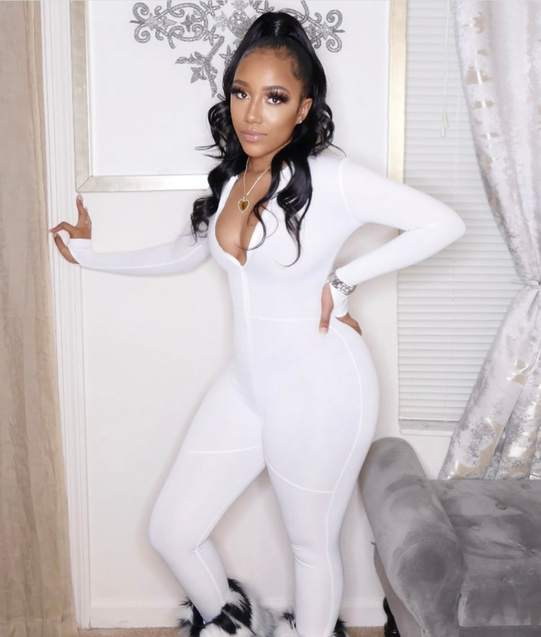 So Icy Girl Jumpsuit